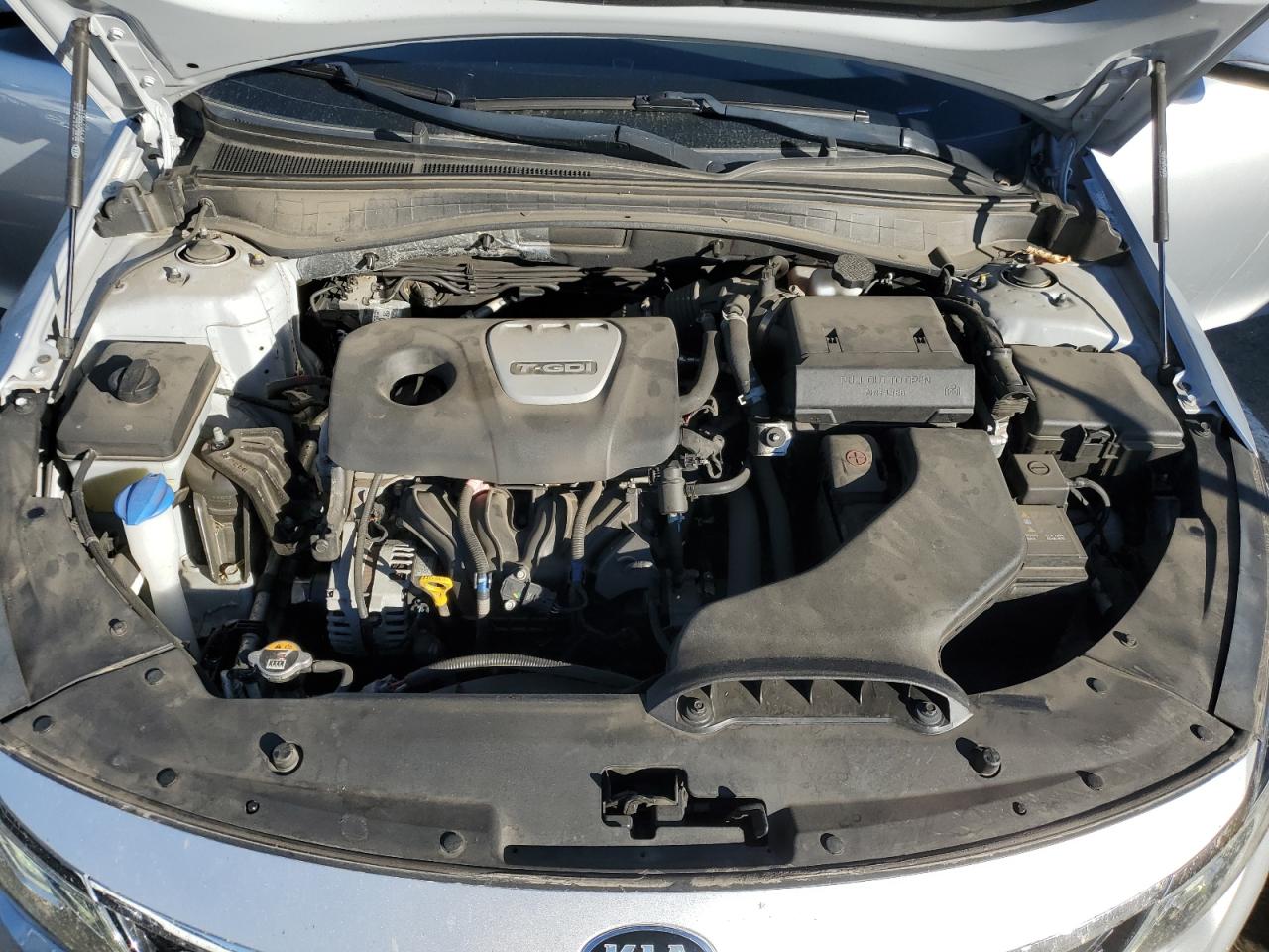 2019 KIA Optima VIN 5XXGU4L16KG368098 Copart auction photo, rear end damage thumbnail 11