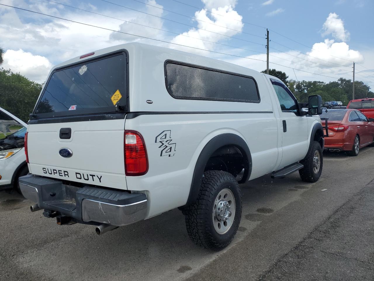 2016 Ford F250 VIN 1FTBF2B65GEB87219 Copart auction photo, water/flood damage thumbnail 3