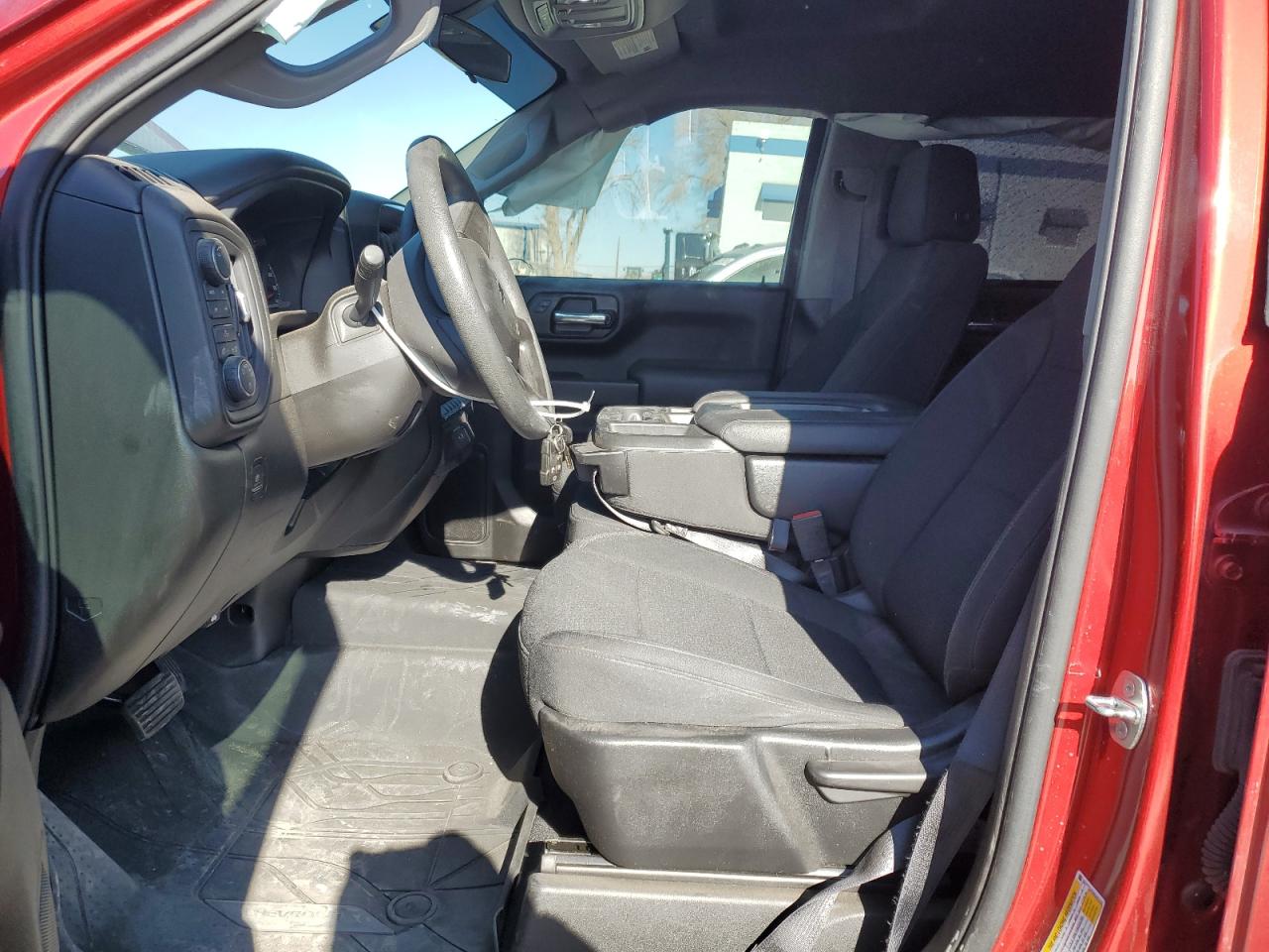 2021 Chevrolet Silverado VIN 1GCPYCEF5MZ401762 Copart auction photo, all over damage thumbnail 7