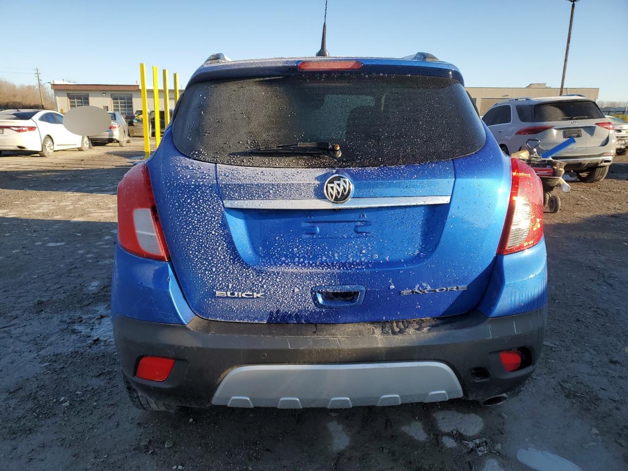 2014 Buick Encore VIN KL4CJDSB3EB684290 Copart auction photo, front end / minor dent/scratches damage thumbnail 6