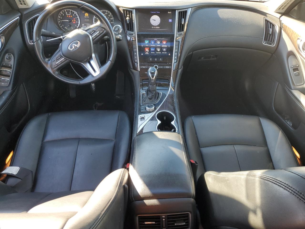 2018 Infiniti Q50 VIN JN1EV7AR2JM442482 Copart auction photo, front end / undercarriage damage thumbnail 8