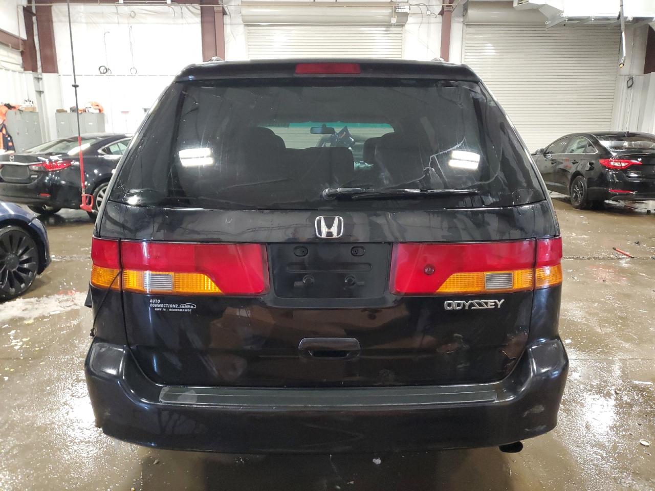 2004 Honda Odyssey VIN 5FNRL18034B027435 Copart auction photo, front end / rear end damage thumbnail 6