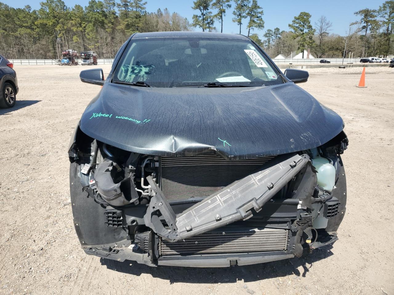 2018 Chevrolet Equinox VIN 3GNAXJEV6JS555143 Copart auction photo, front end damage thumbnail 5