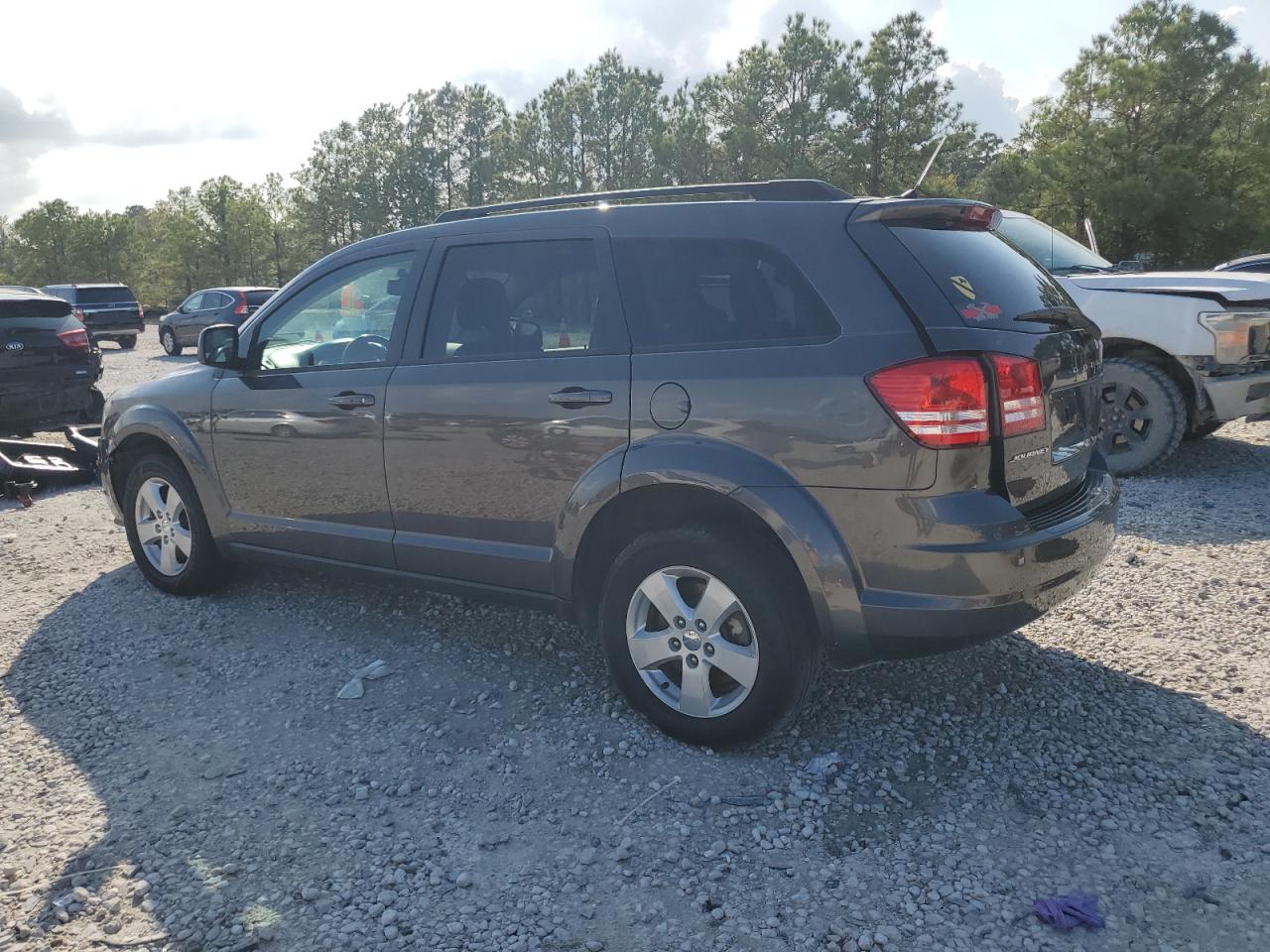 2017 Dodge Journey VIN 3C4PDCAB2HT503919 Copart auction photo, front end damage thumbnail 2