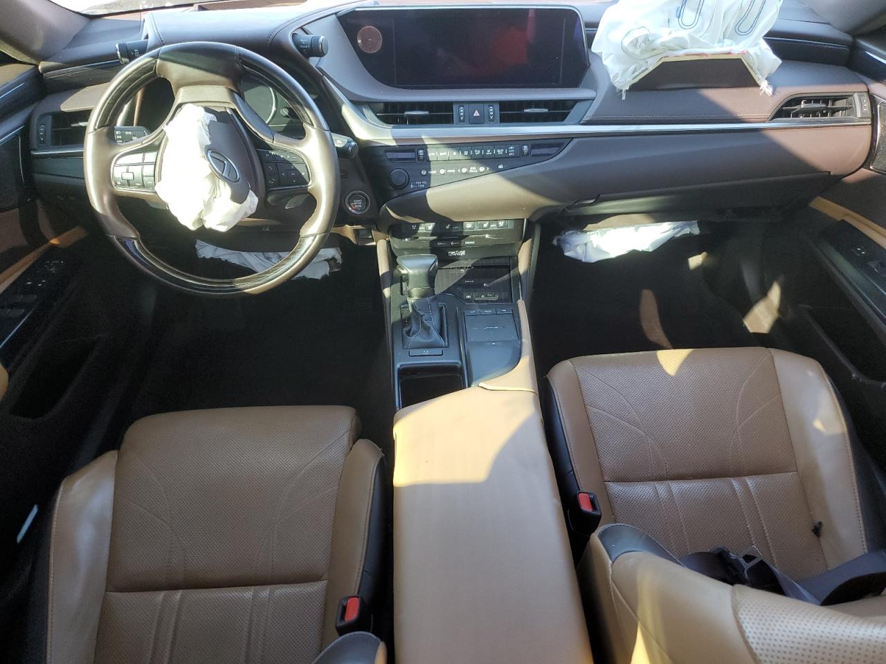 2020 Lexus ES VIN 58AEZ1B13LU073808 Copart auction photo, side / front end damage thumbnail 8