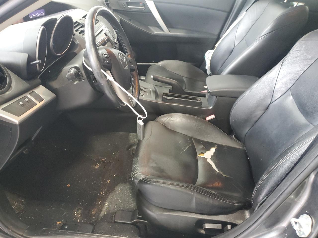 2013 Mazda 3 VIN JM1BL1M7XD1833527 Copart auction photo, side / frame damage damage thumbnail 7
