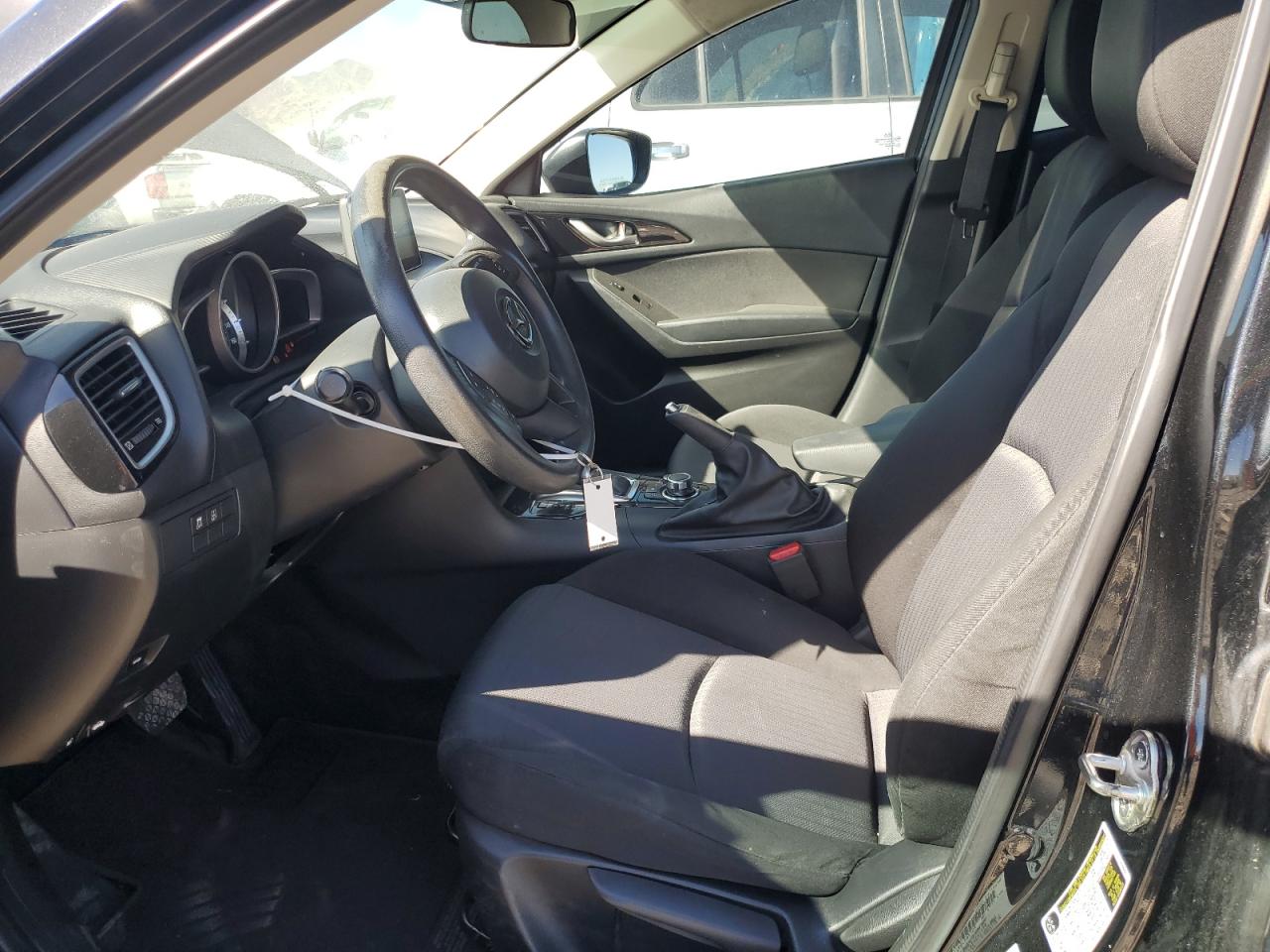 2016 Mazda 3 VIN JM1BM1T74G1292302 Copart auction photo, rear end damage thumbnail 7
