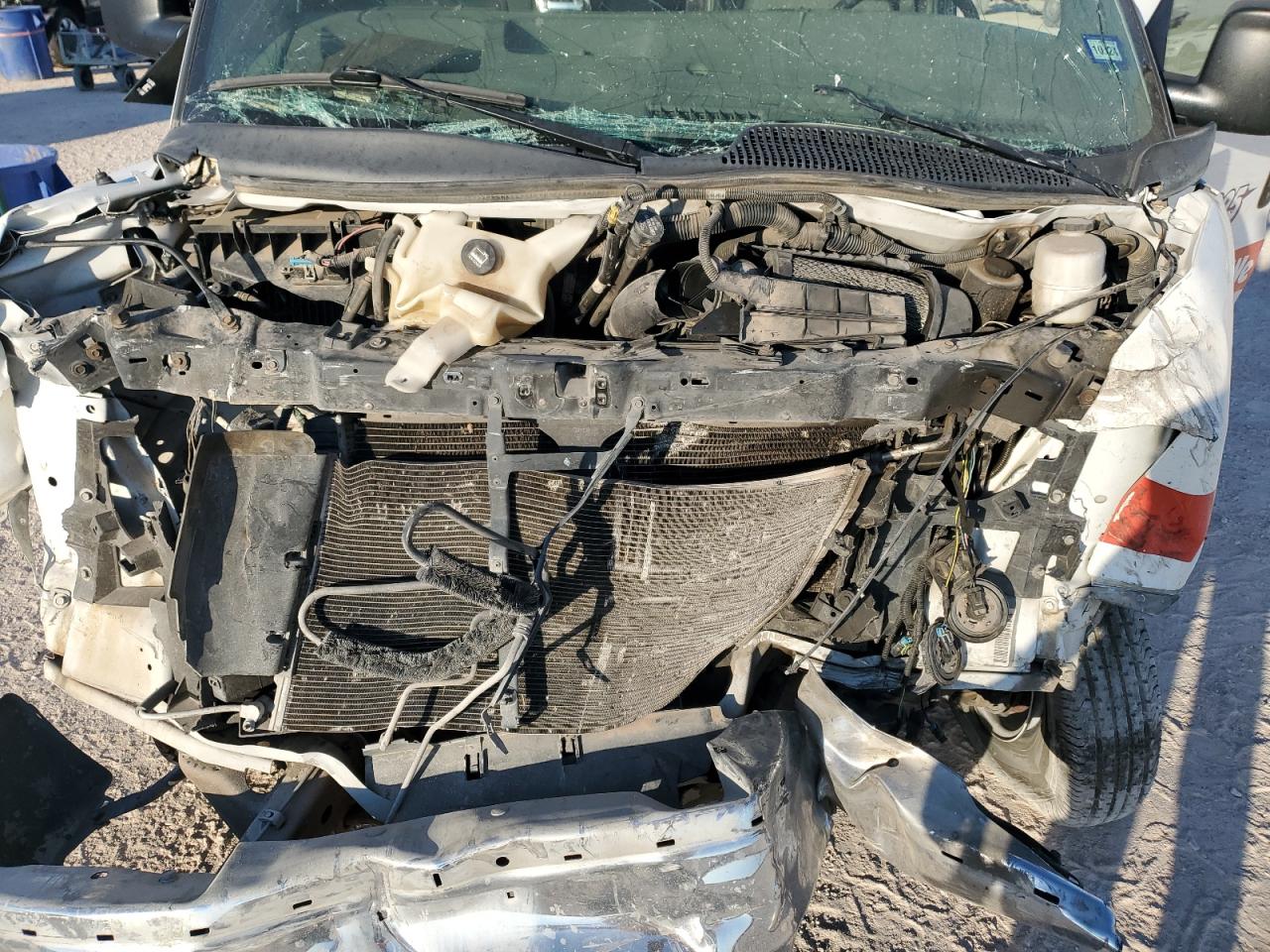 2015 Chevrolet Express VIN 1GCZGUCG3F1276579 Copart auction photo, front end damage thumbnail 12