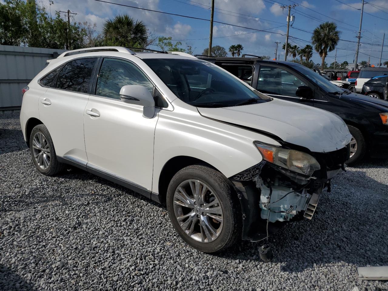 2010 Lexus RX VIN JTJZK1BA0A2000810 Copart auction photo, front end damage thumbnail 4
