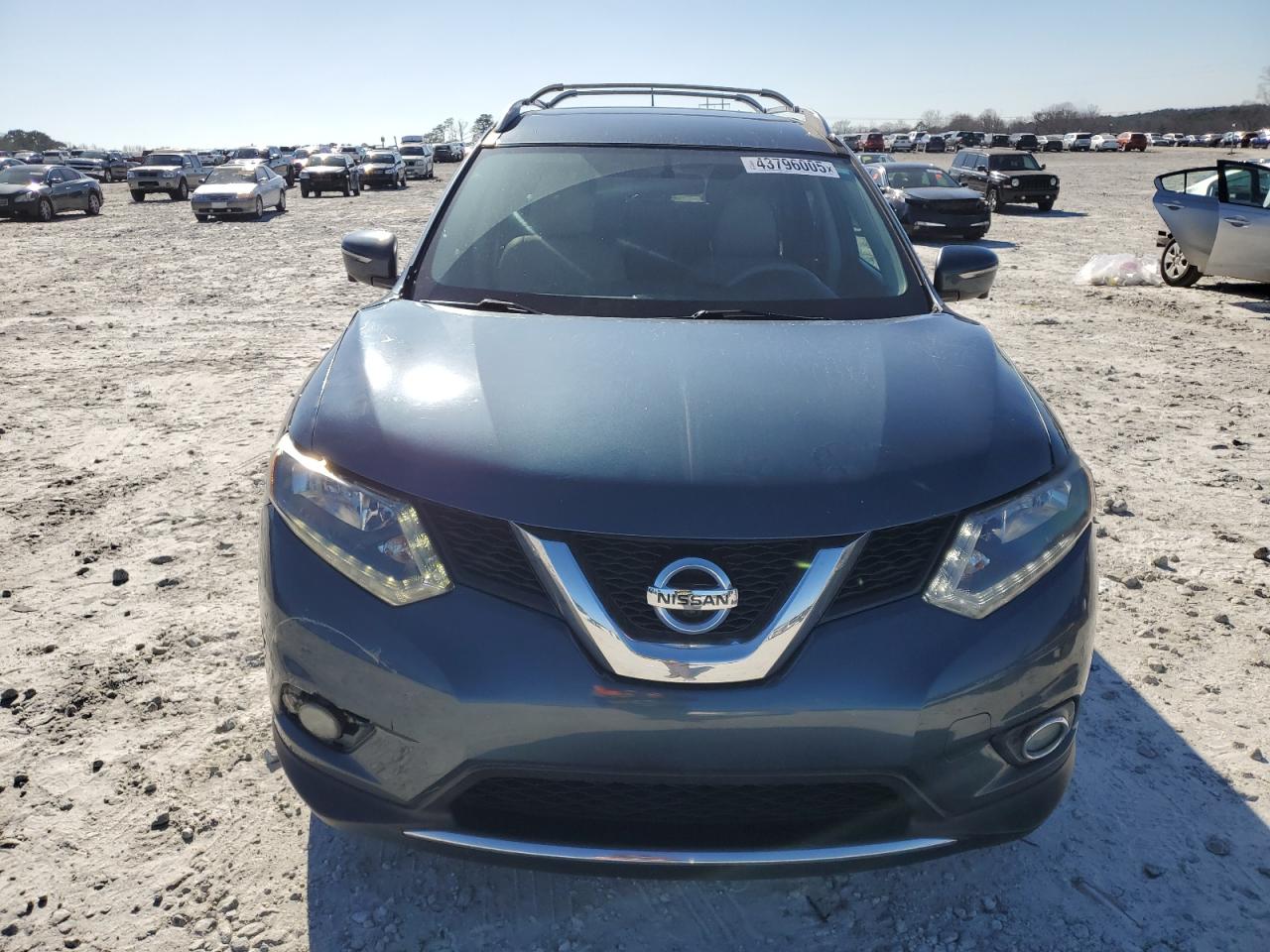 2014 Nissan Rogue VIN 5N1AT2MV7EC860802 Copart auction photo, rear end / front end damage thumbnail 5