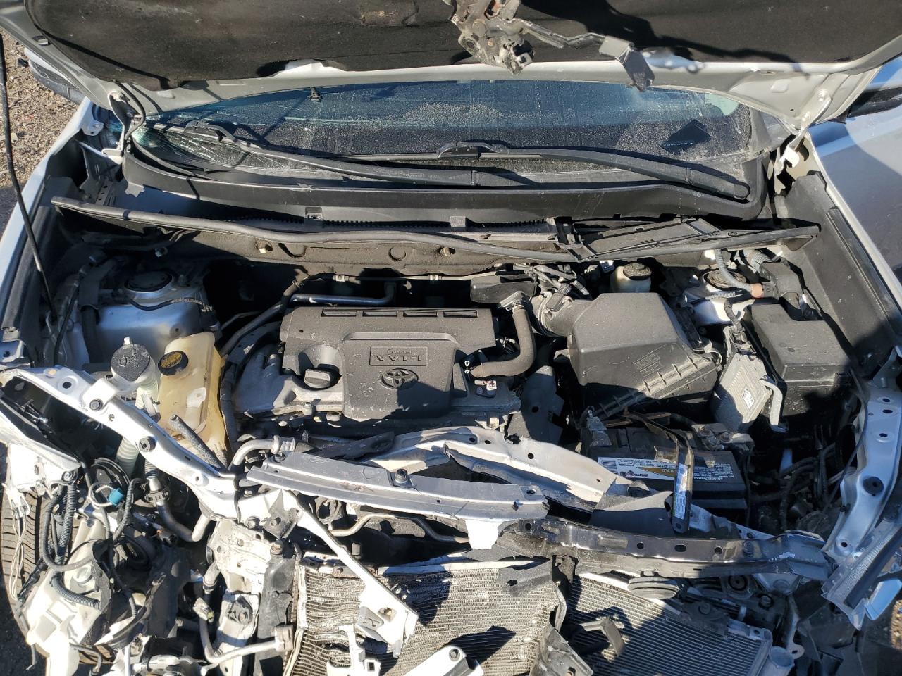 2014 Toyota RAV 4 VIN 2T3WFREV4EW104284 Copart auction photo, front end damage thumbnail 12