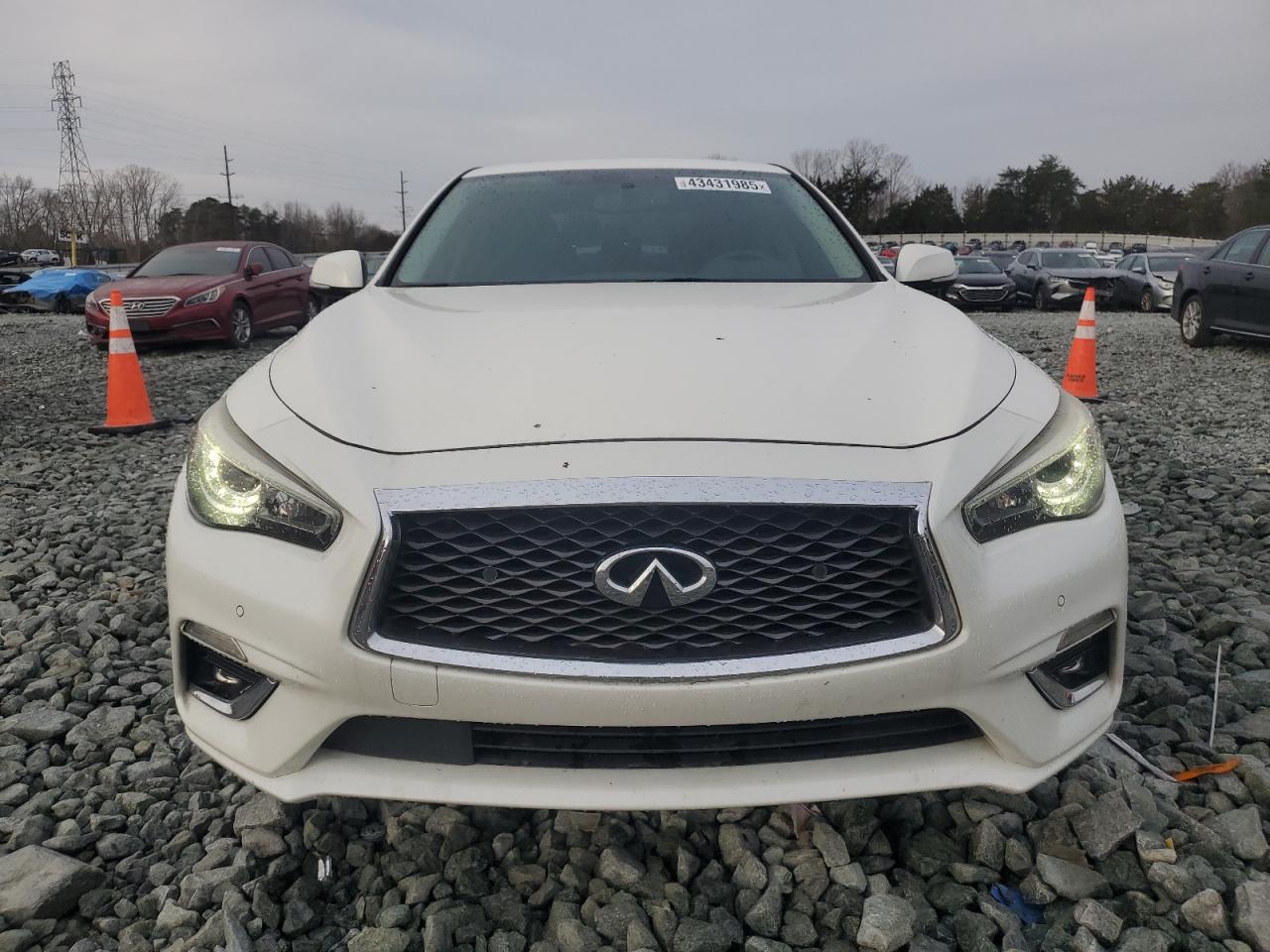 2018 Infiniti Q50 VIN JN1EV7AP5JM353889 Copart auction photo, rear end damage thumbnail 5