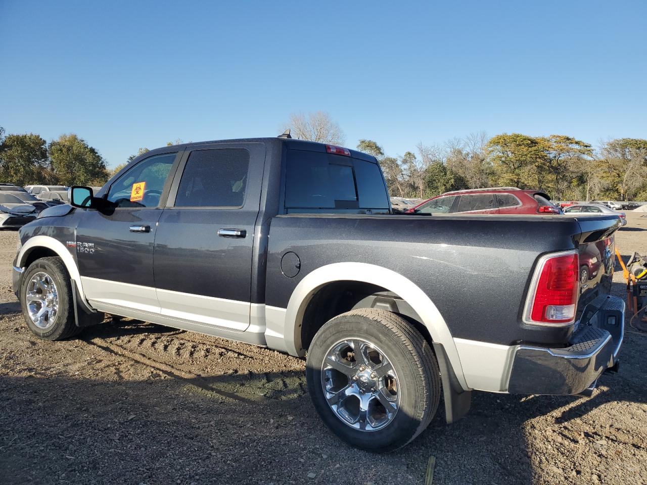 2015 RAM 1500 VIN 1C6RR7NT4FS602316 Copart auction photo, front end / undercarriage damage thumbnail 2