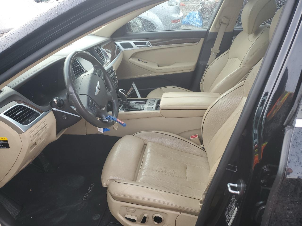 2016 Hyundai Genesis VIN KMHGN4JE2GU130264 Copart auction photo, front end damage thumbnail 7