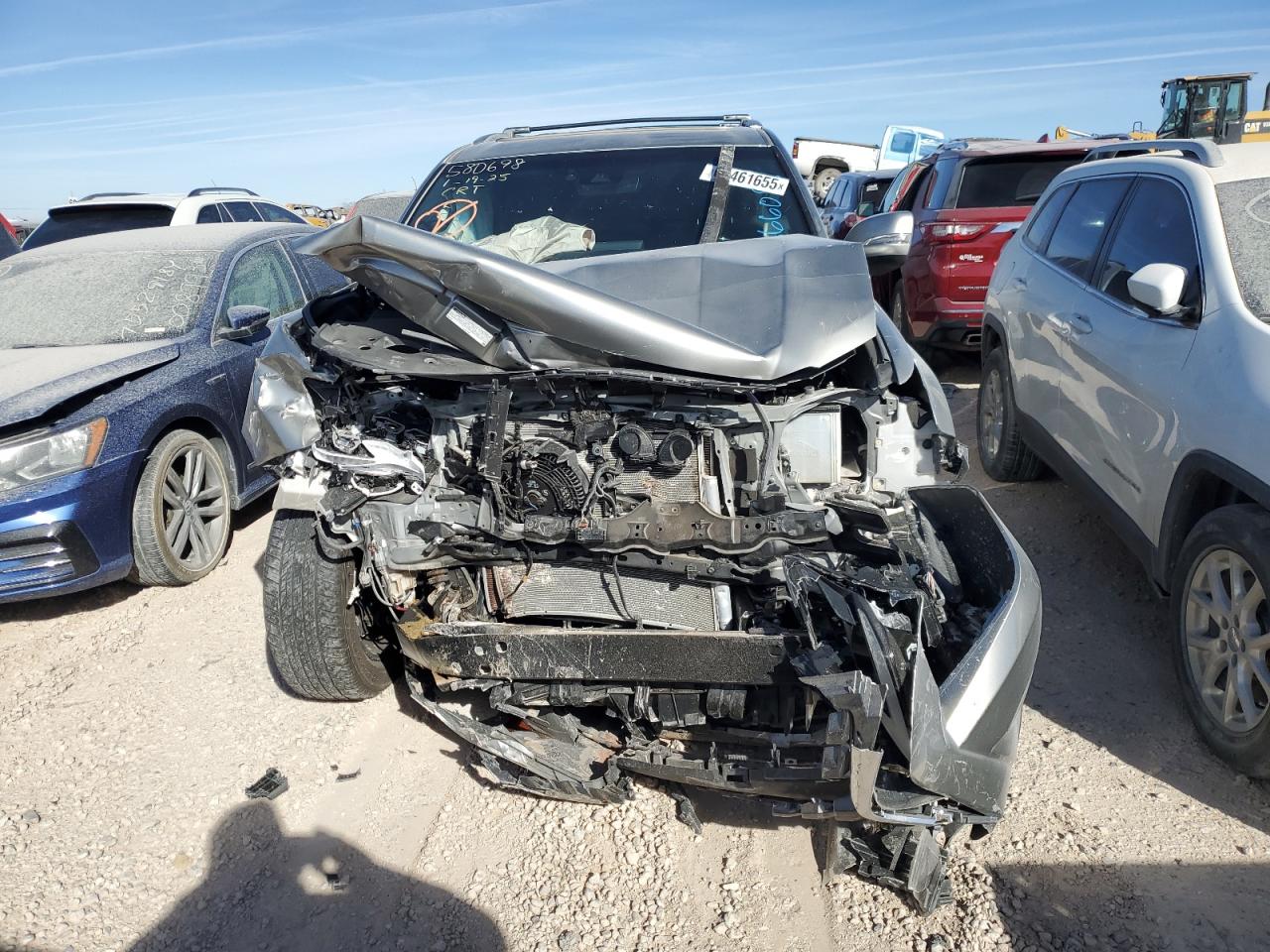 2023 Lexus GX VIN JTJAM7BX7P5366088 Copart auction photo, front end / frame damage damage thumbnail 5