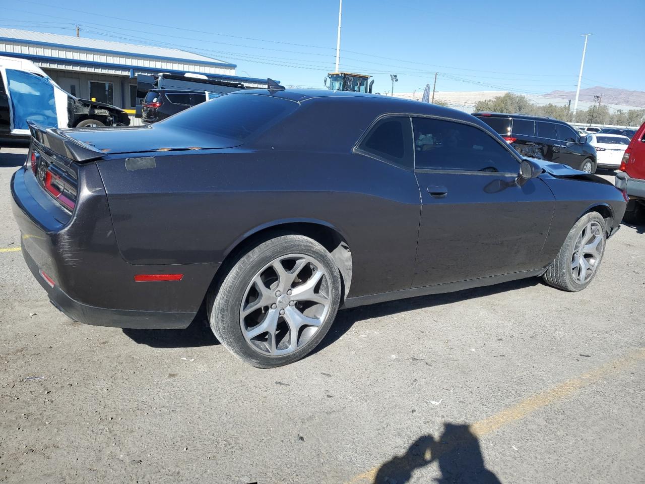 2015 Dodge Challenger VIN 2C3CDZBG3FH705965 Copart auction photo, front end / side damage thumbnail 3