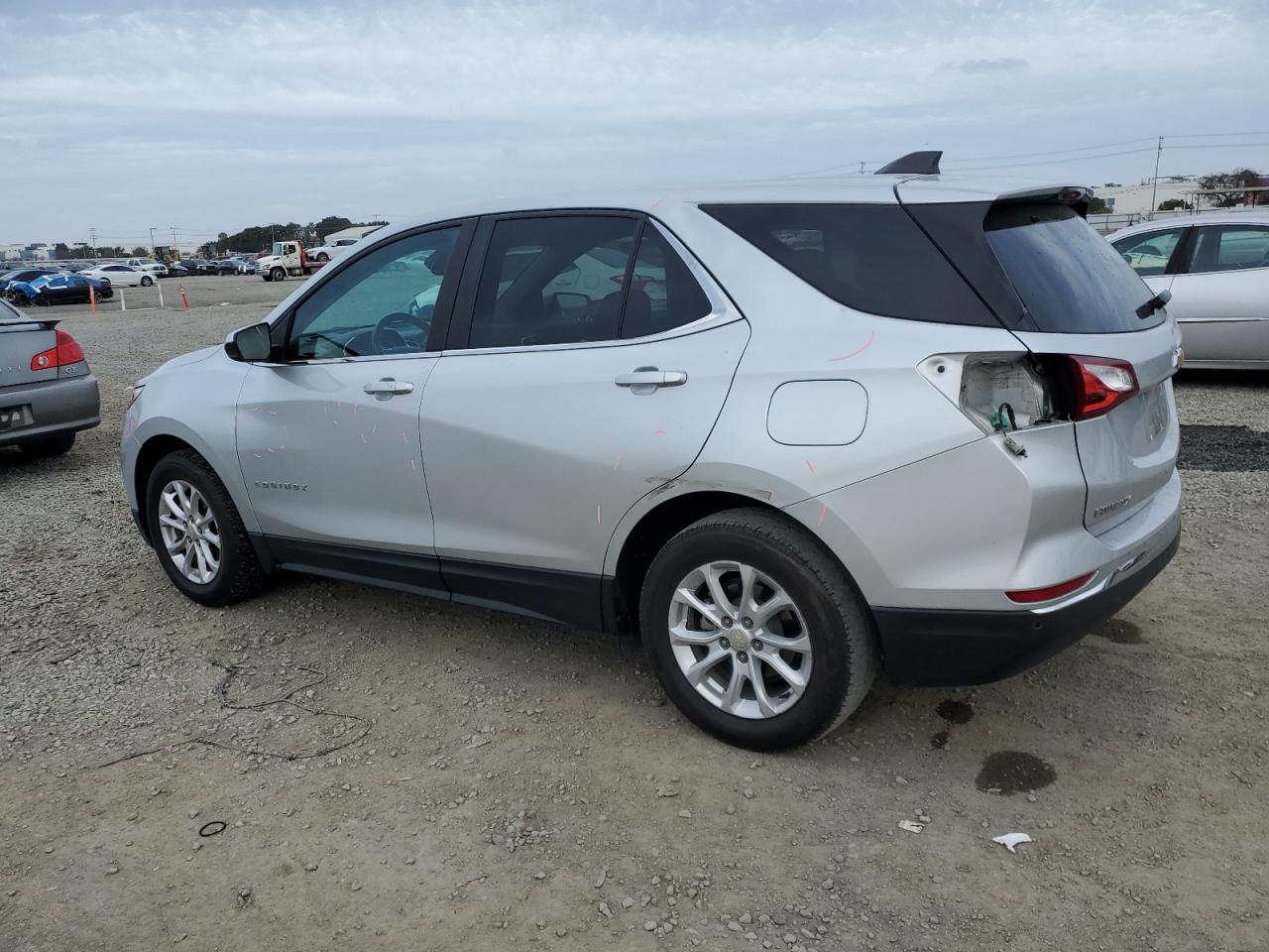 2021 Chevrolet Equinox VIN 3GNAXKEVXMS161896 Copart auction photo, side damage thumbnail 2