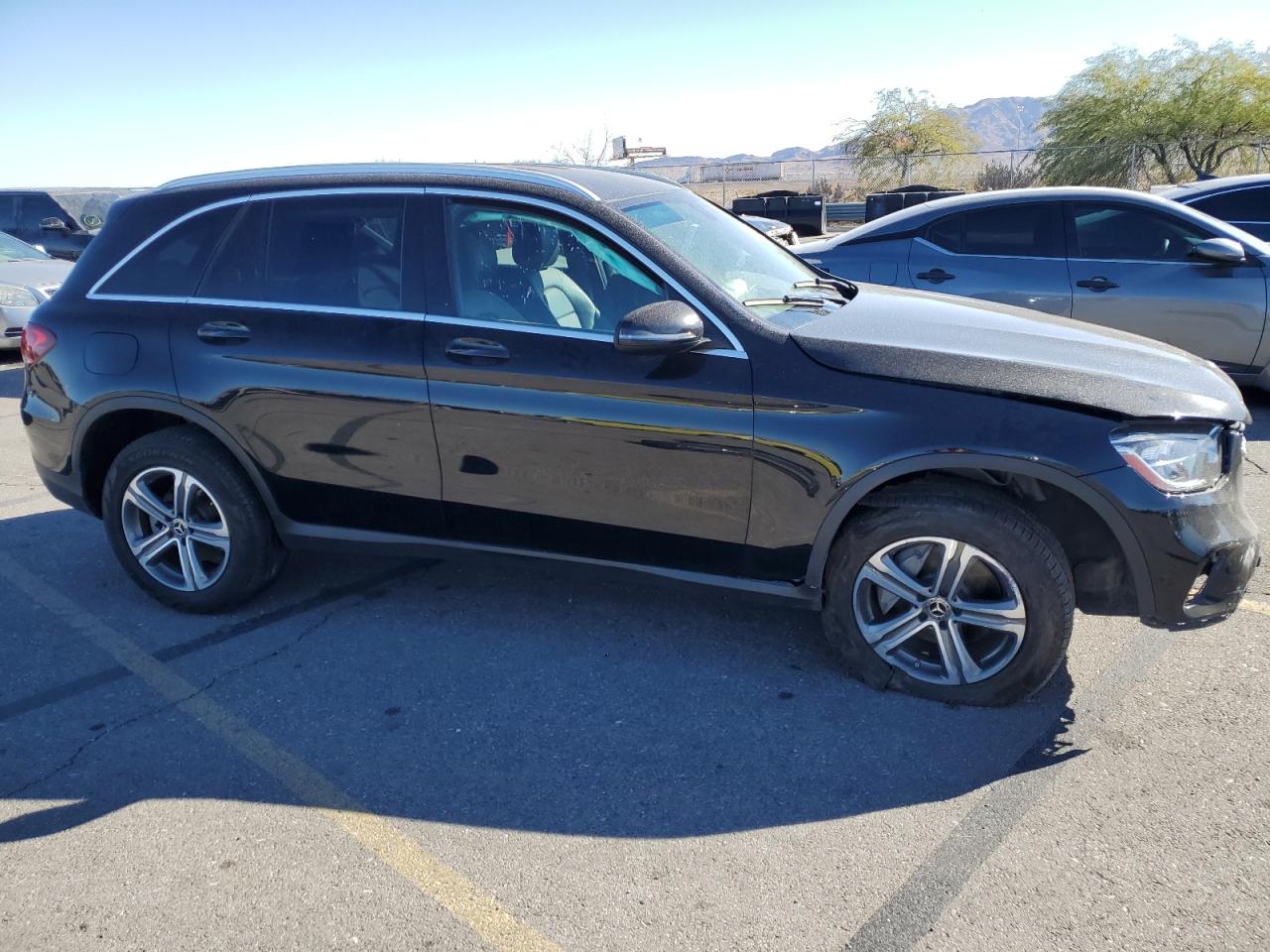 2020 Mercedes-Benz GLC VIN WDC0G8DB9LF695371 Copart auction photo, front end damage thumbnail 4