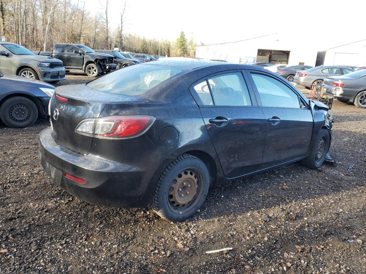 2013 Mazda 3 VIN JM1BL1UF7D1704961 Copart auction photo, front end / side damage thumbnail 3