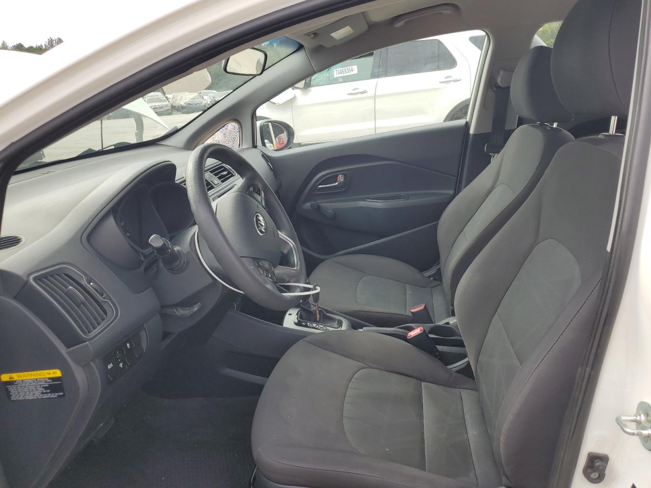 2016 KIA Rio VIN KNADM4A34G6698848 Copart auction photo, front end damage thumbnail 7