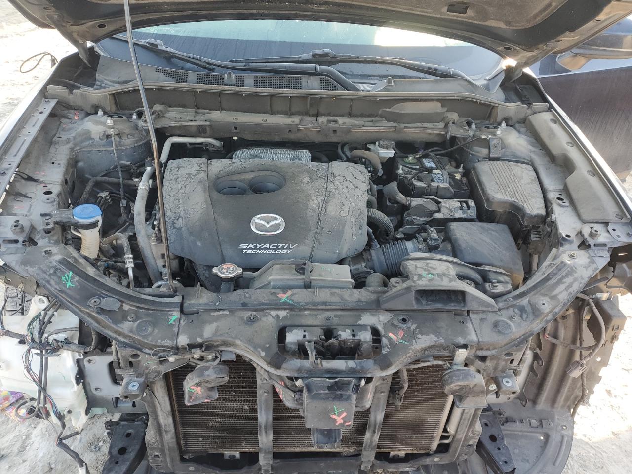 2017 Mazda CX-5 VIN JM3KFADL1H0182182 Copart auction photo, front end damage thumbnail 12