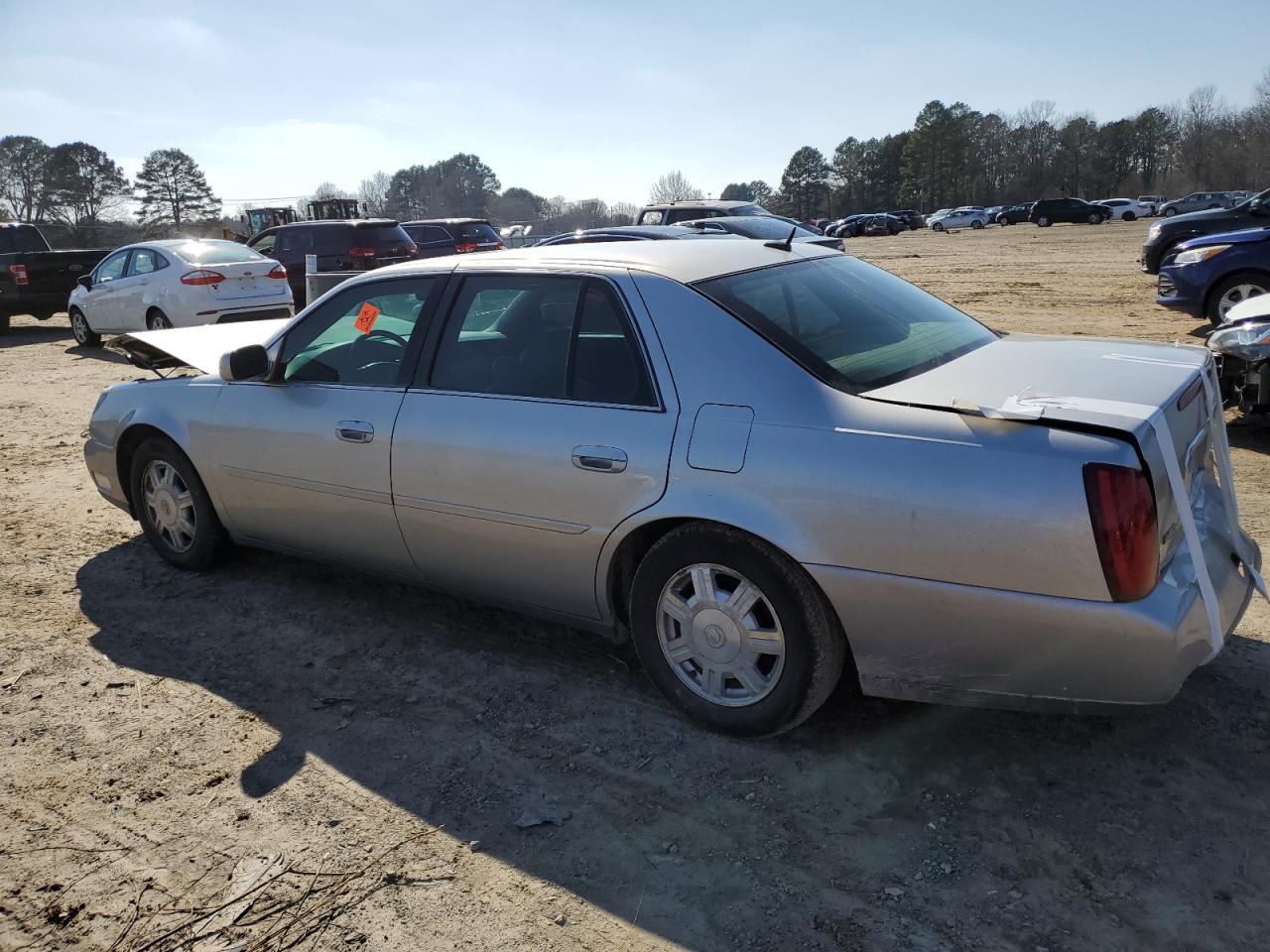 2005 Cadillac De Ville VIN 1G6KD54Y75U189954 Copart auction photo, front end / rear end damage thumbnail 2