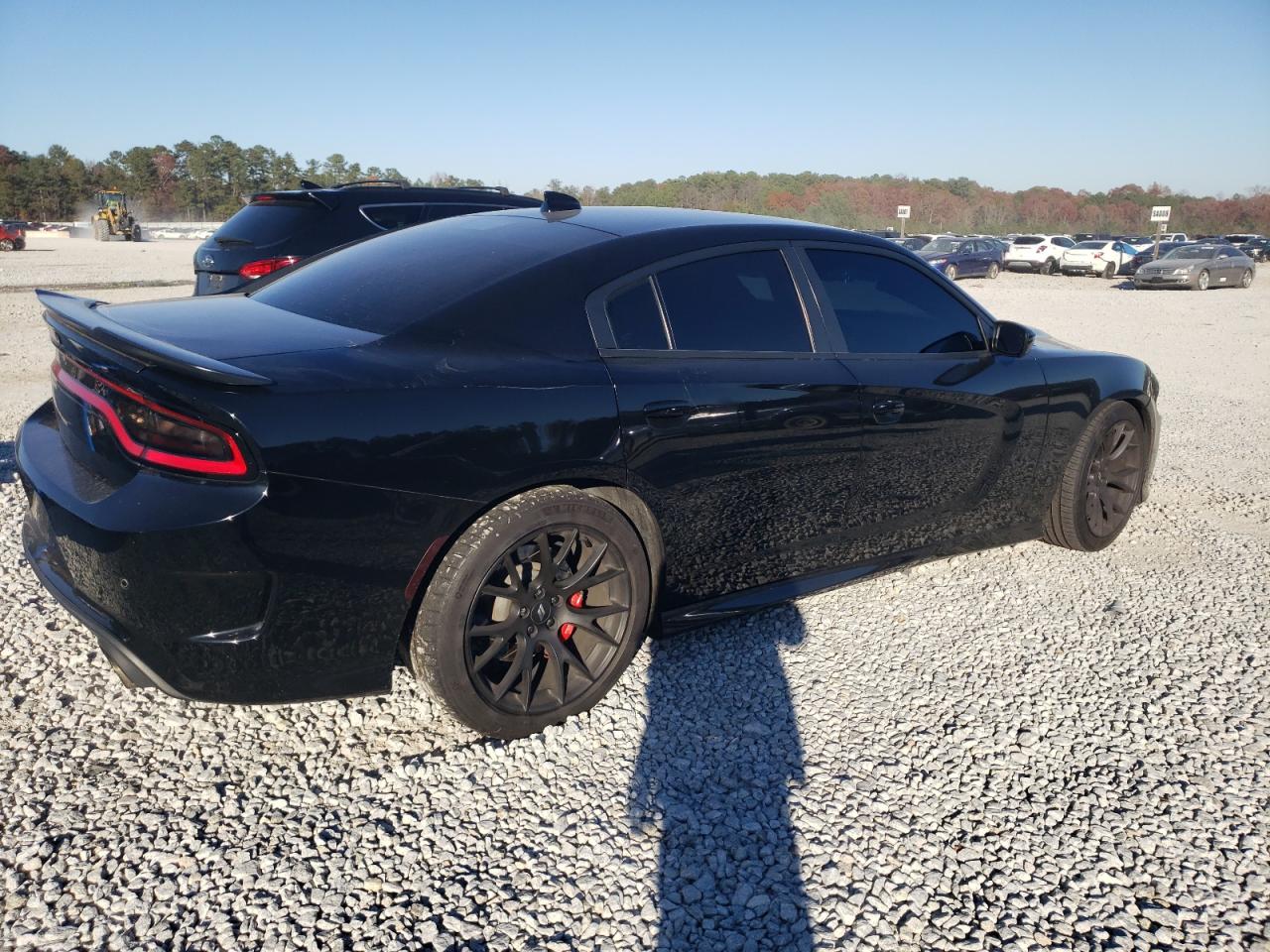 2019 Dodge Charger VIN 2C3CDXGJ8KH662064 Copart auction photo, front end / undercarriage damage thumbnail 3