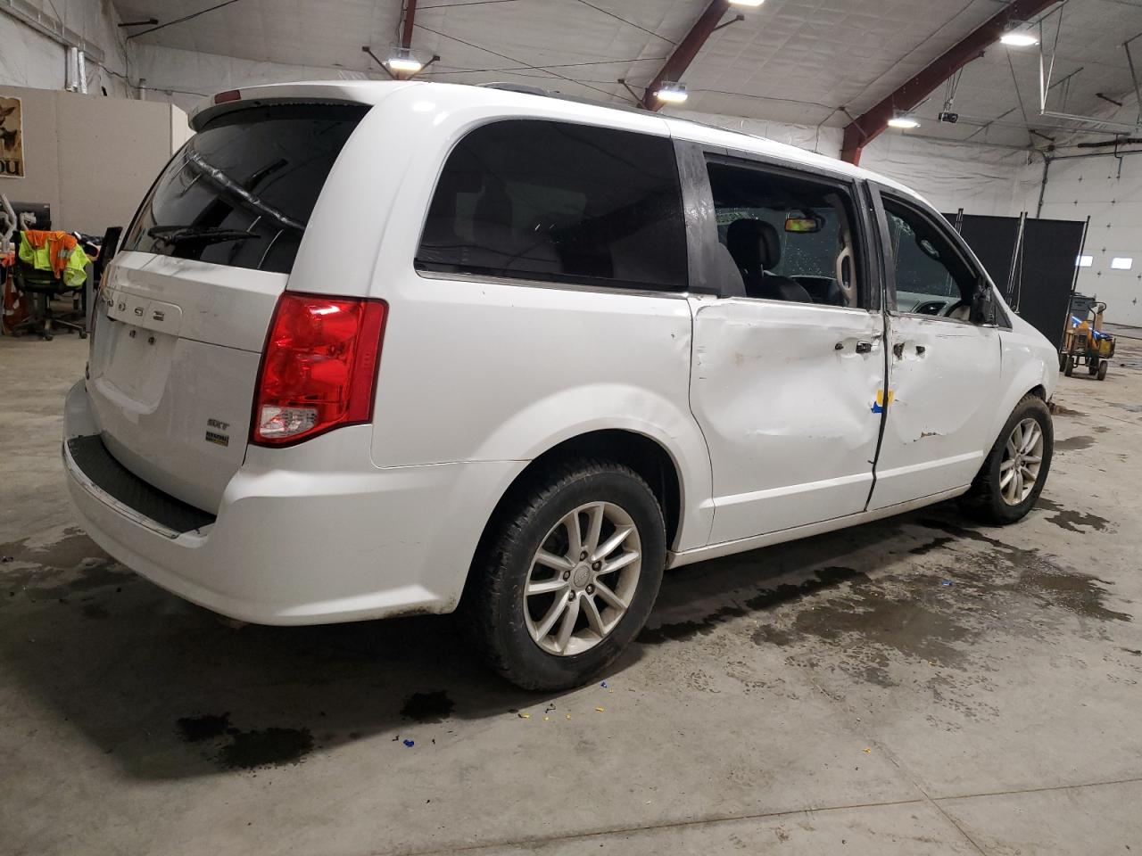 2019 Dodge Caravan VIN 2C4RDGCG7KR775174 Copart auction photo, front end / all over damage thumbnail 3