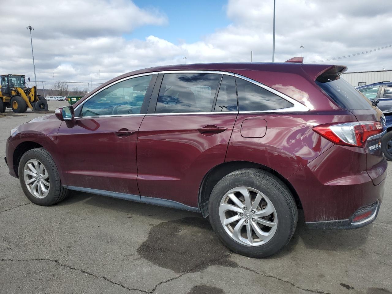 2017 Acura RDX VIN 5J8TB4H33HL012104 Copart auction photo, side / front end damage thumbnail 2