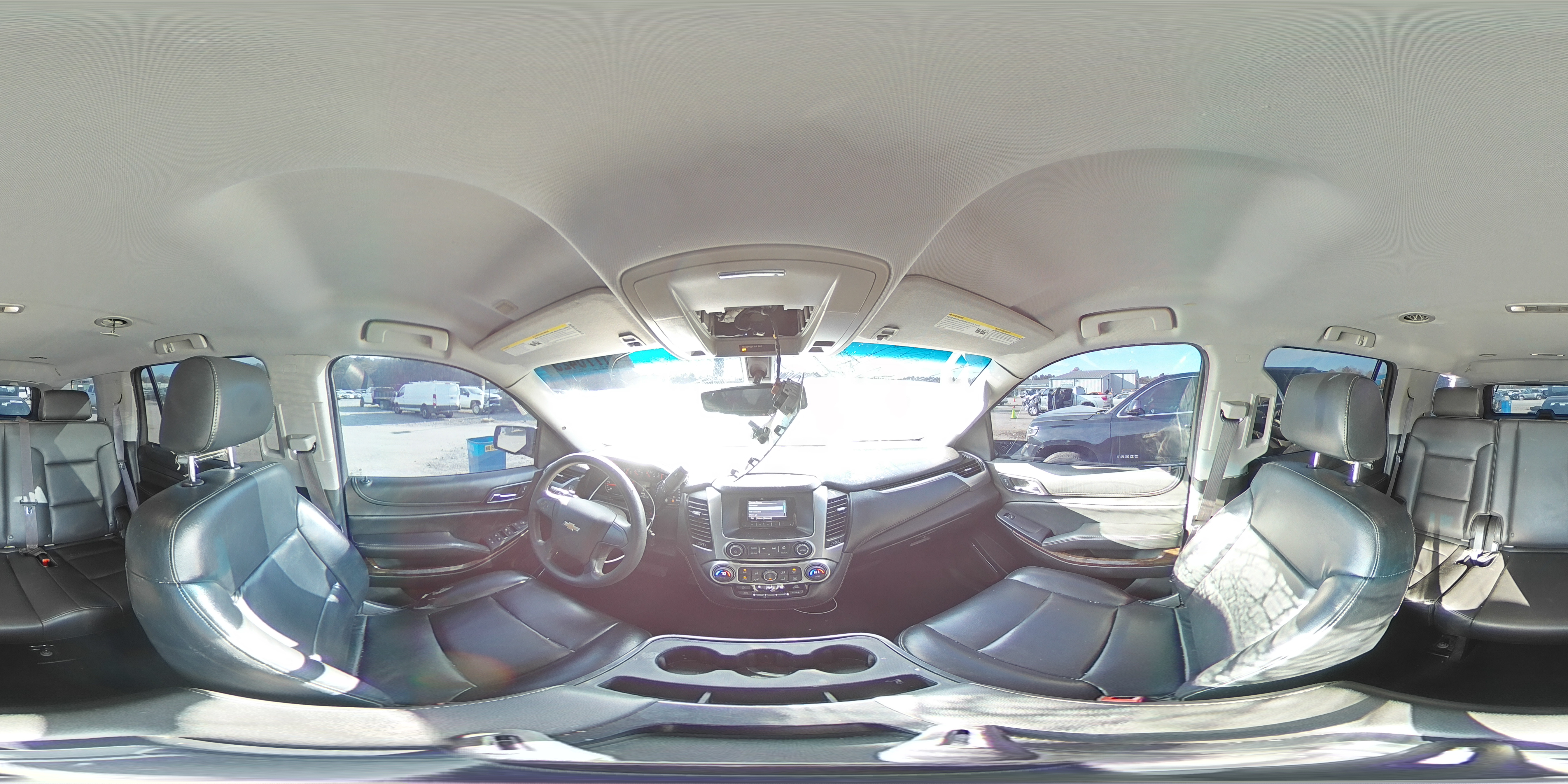 2015 Chevrolet Tahoe VIN 1GNLC2EC0FR576895 Copart auction photo, front end / side damage thumbnail 14