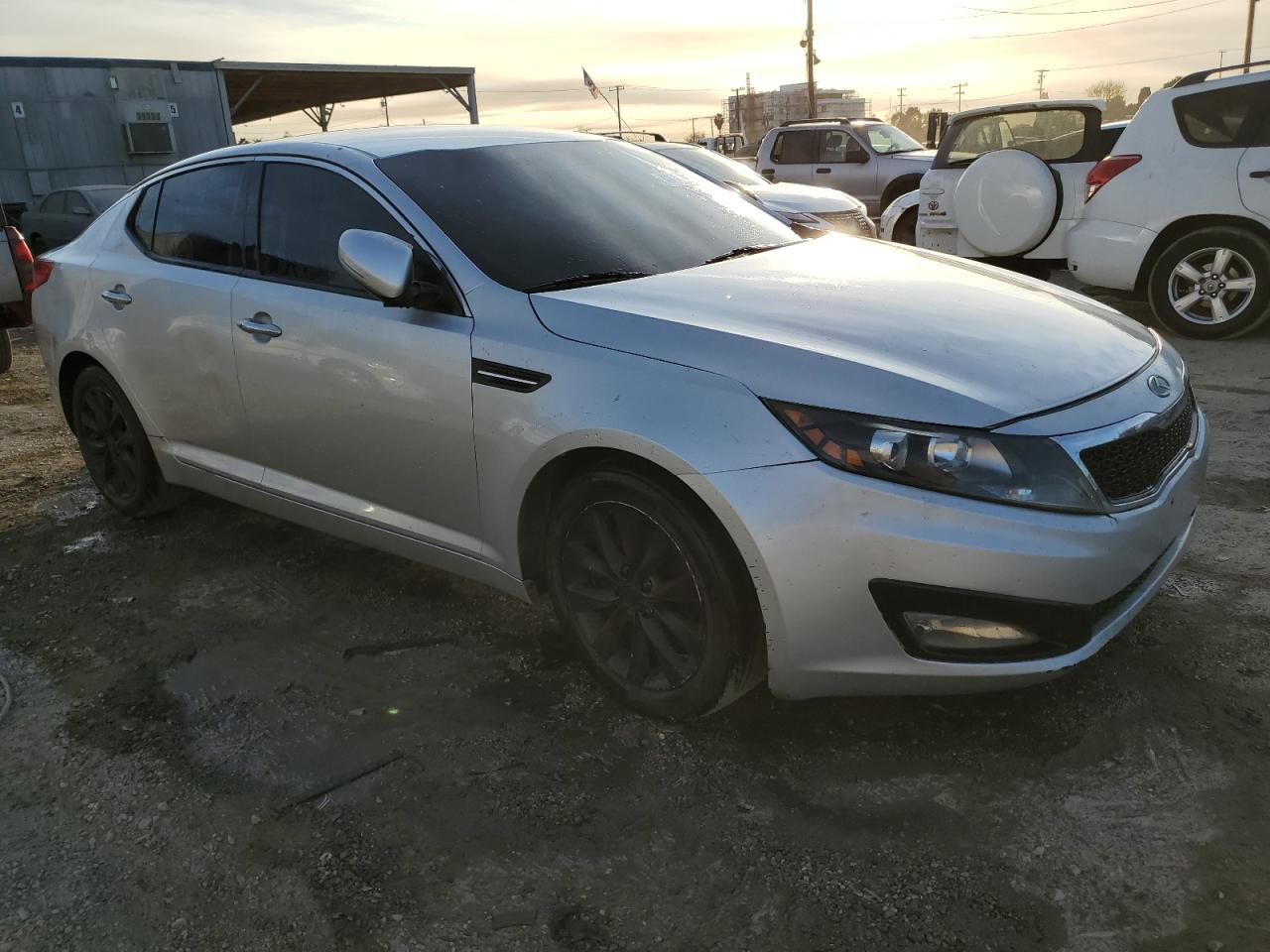2012 KIA Optima VIN 5XXGN4A77CG006335 Copart auction photo, mechanical damage thumbnail 4