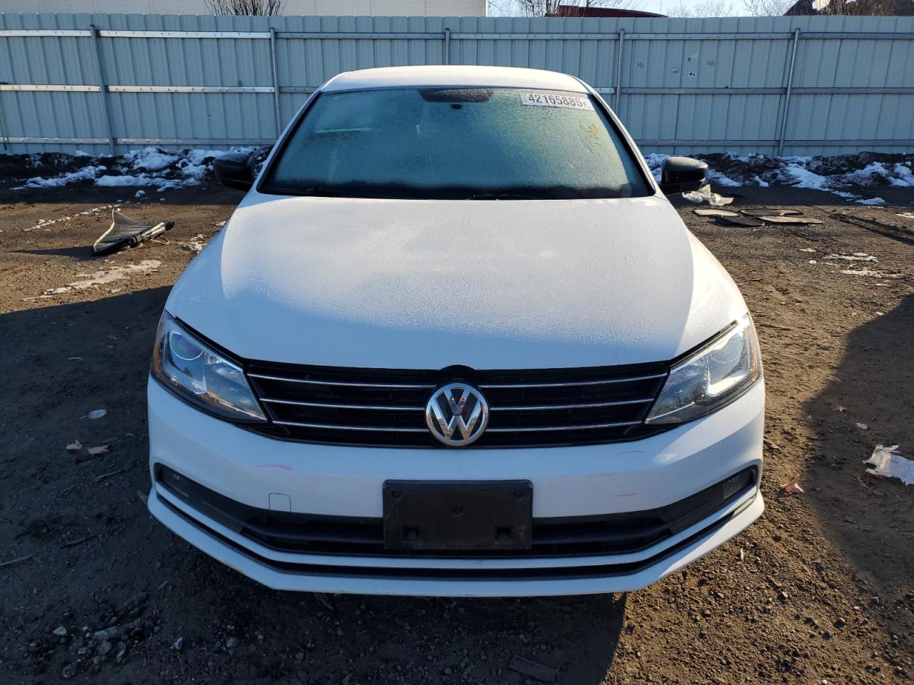 2015 Volkswagen Jetta VIN 3VWD17AJ2FM347296 Copart auction photo, rear end / minor dent/scratches damage thumbnail 5