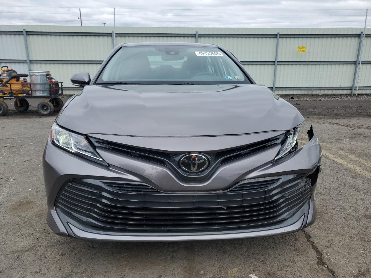 2019 Toyota Camry VIN 4T1B11HK6KU823556 Copart auction photo, front end / side damage thumbnail 5