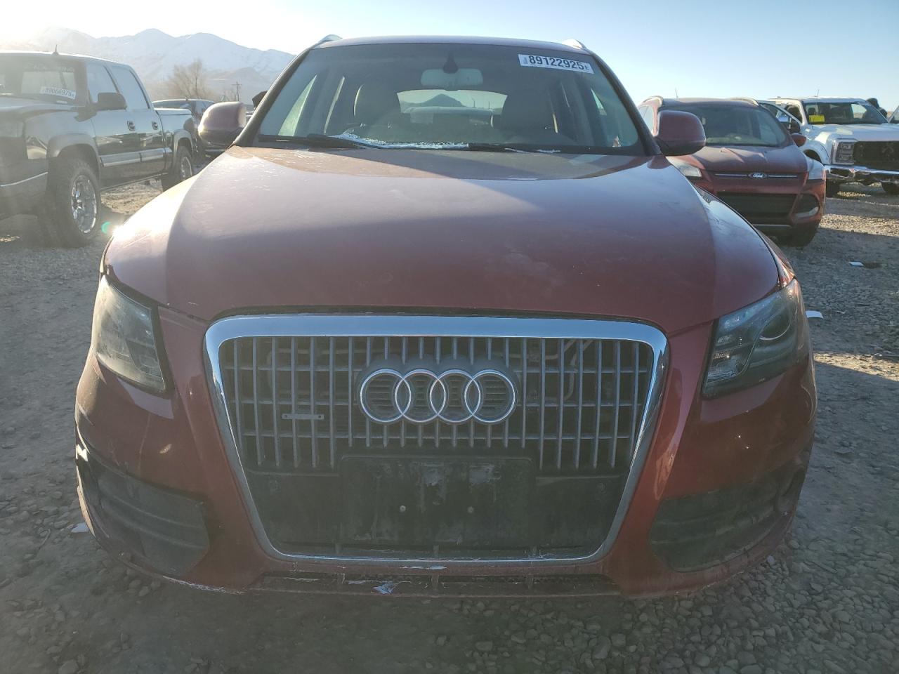 2009 Audi Q5 VIN WA1KK78RX9A055555 Copart auction photo, front end damage thumbnail 5