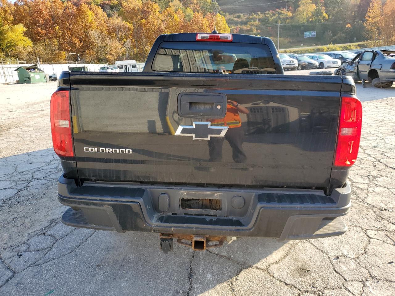 2015 Chevrolet Colorado VIN 1GCGTCE39F1256795 Copart auction photo, front end / side damage thumbnail 6