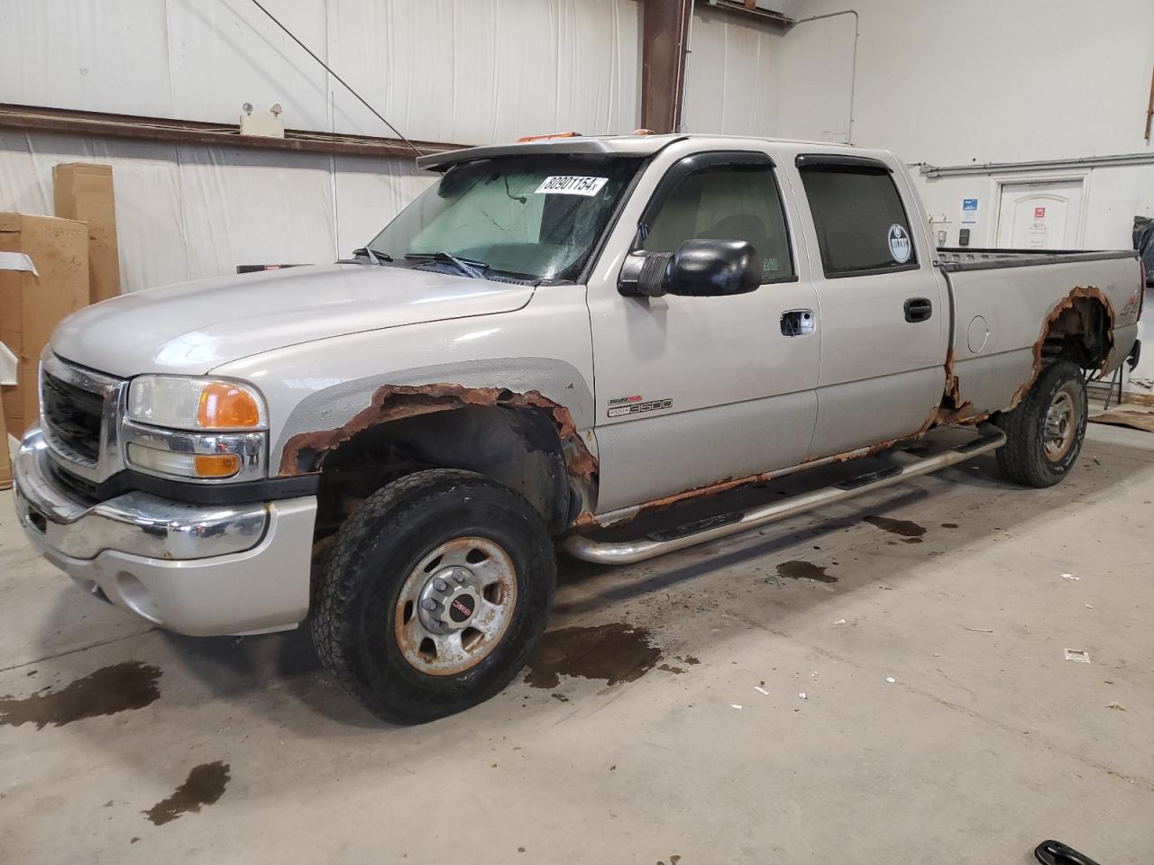 2005 GMC Sierra VIN 1GTHK33225F889643