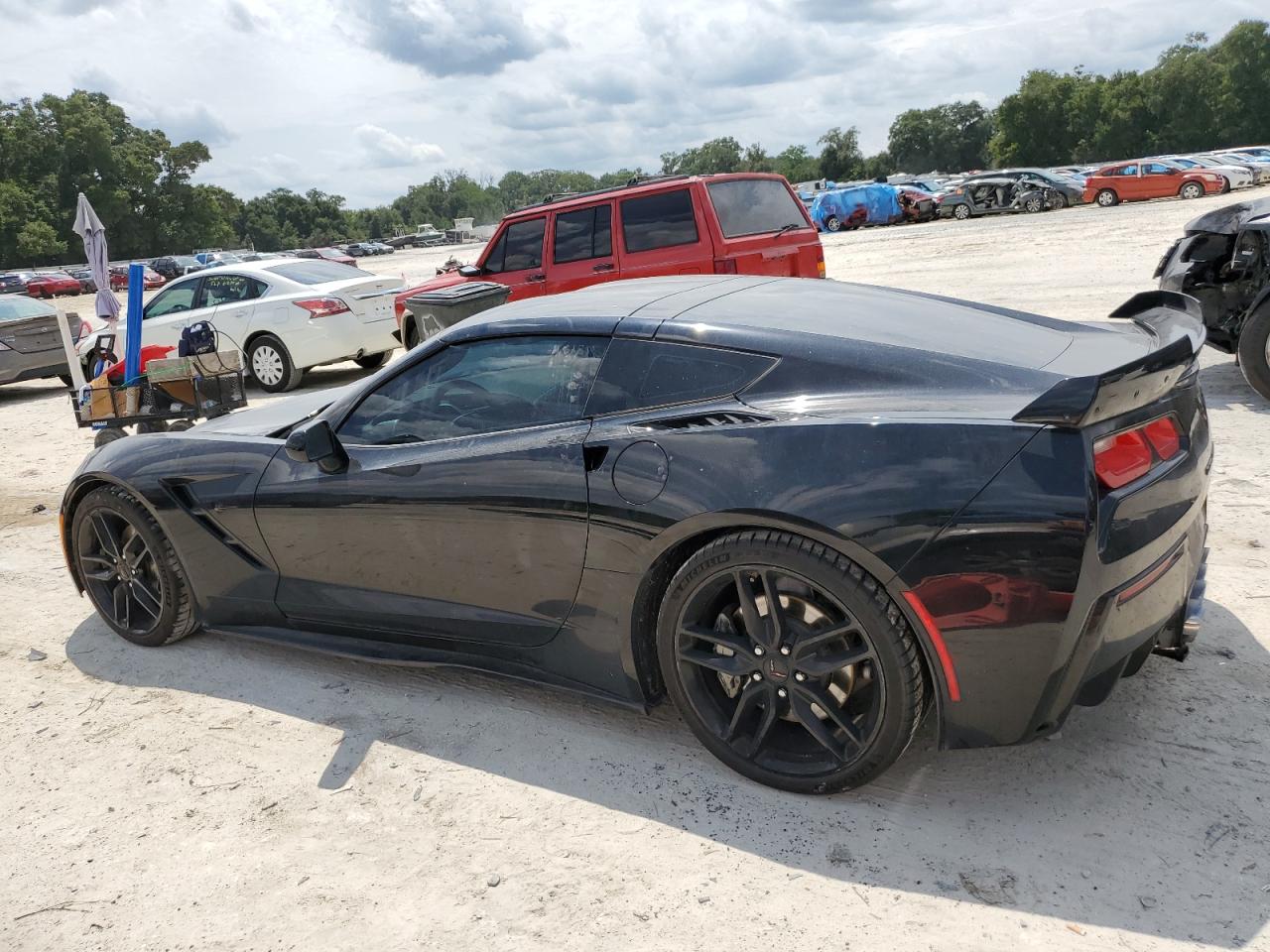 2018 Chevrolet Corvette VIN 1G1YA2D72J5101265 Copart auction photo, water/flood / minor dent/scratches damage thumbnail 2