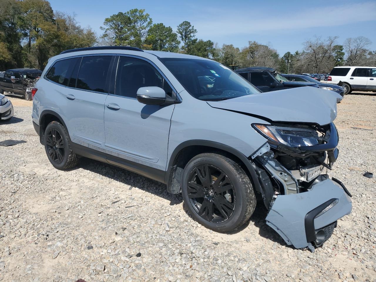 2022 Honda Pilot VIN 5FNYF6H20NB100179 Copart auction photo, front end damage thumbnail 4