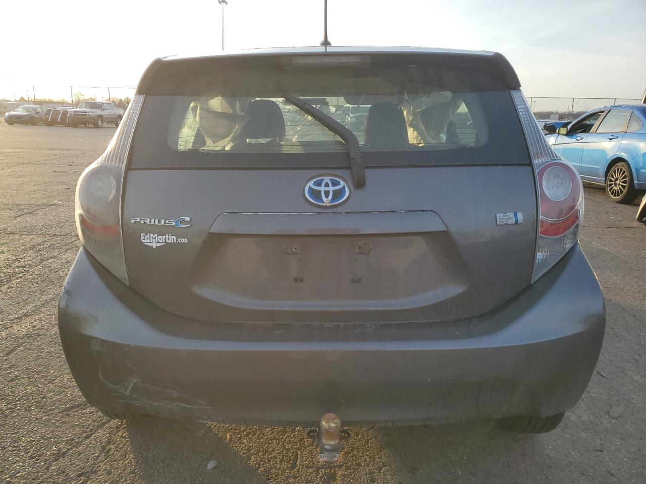 2013 Toyota Prius VIN JTDKDTB38D1530738 Copart auction photo, all over / undercarriage damage thumbnail 6