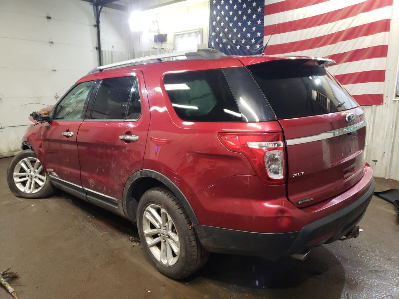 2013 Ford Explorer VIN 1FM5K8D82DGB36413 Copart auction photo, all over damage thumbnail 2