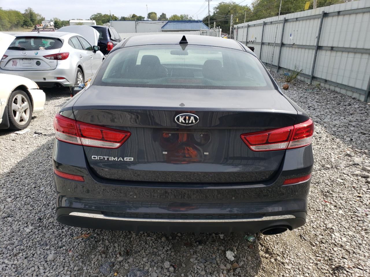 2019 KIA Optima VIN 5XXGT4L37KG321179 Copart auction photo, front end damage thumbnail 6