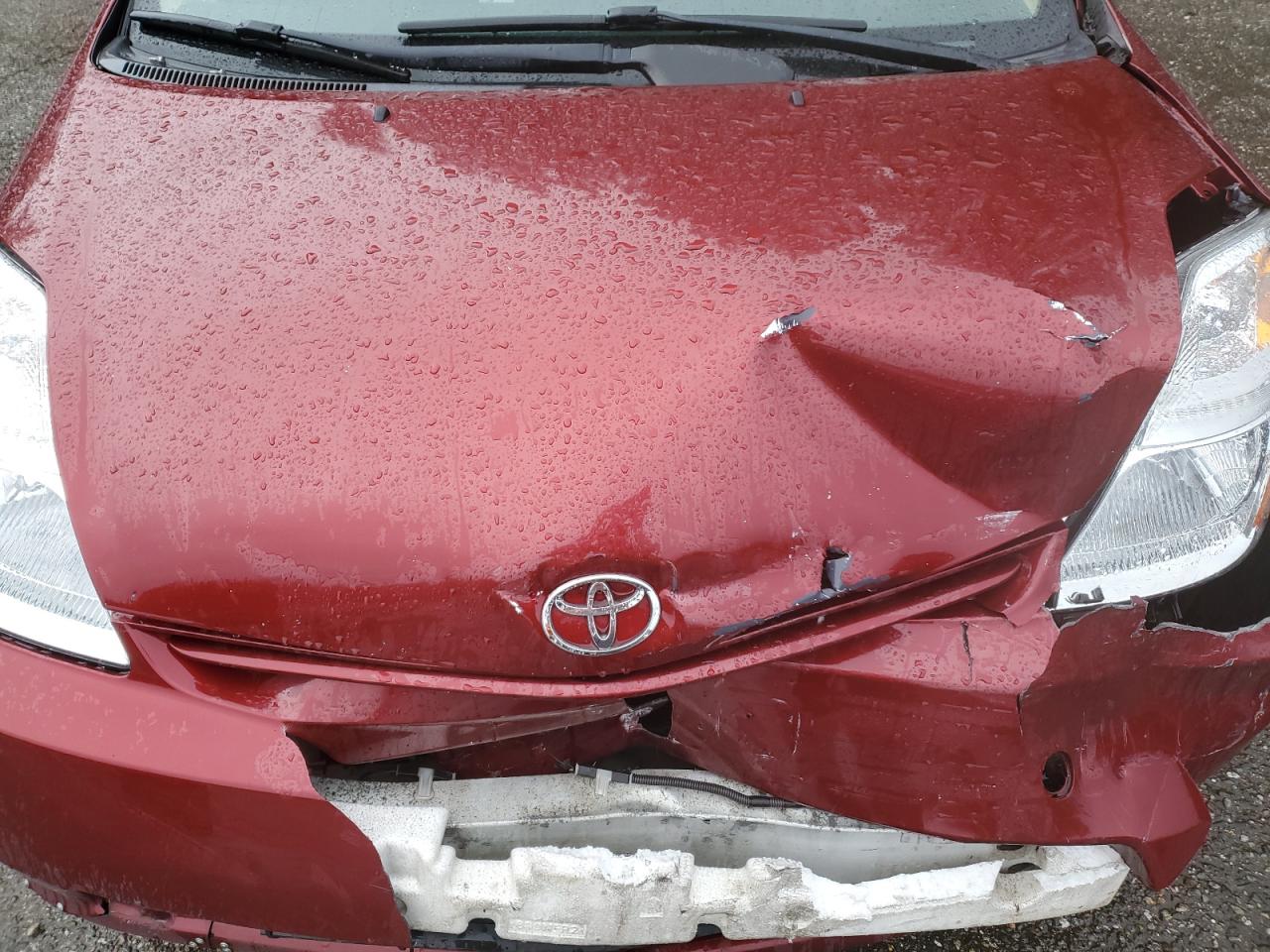 2004 Toyota Prius VIN JTDKB20U840017510 Copart auction photo, front end / side damage thumbnail 14
