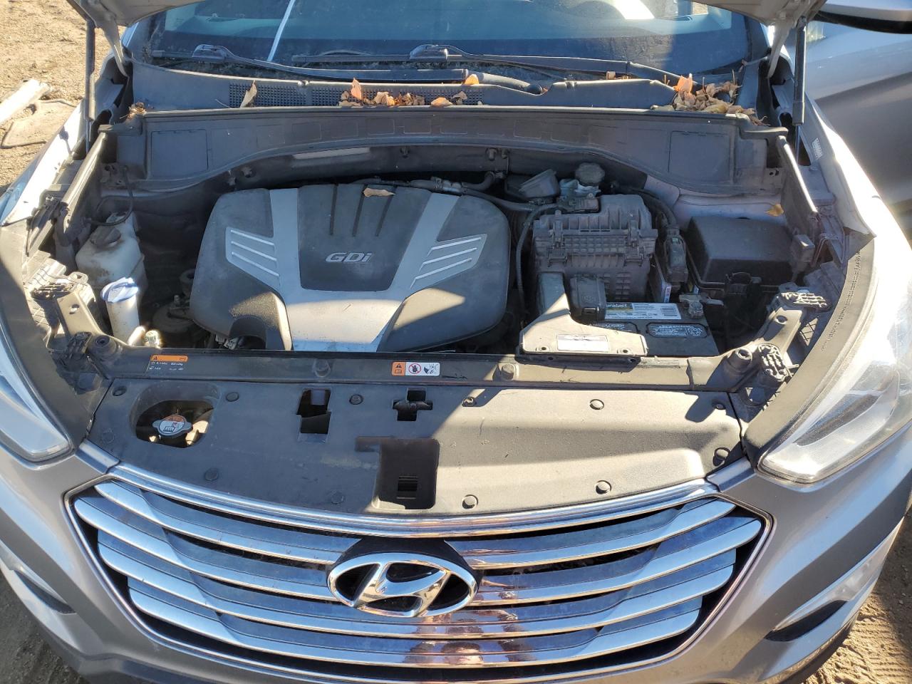 2016 Hyundai Santa Fe VIN KM8SMDHF0GU164120 Copart auction photo, normal wear damage thumbnail 12