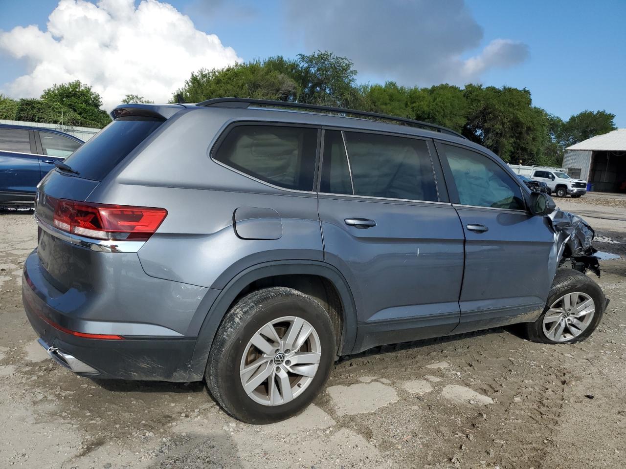 2021 Volkswagen Atlas VIN 1V2AP2CA9MC503478 Copart auction photo, front end damage thumbnail 3