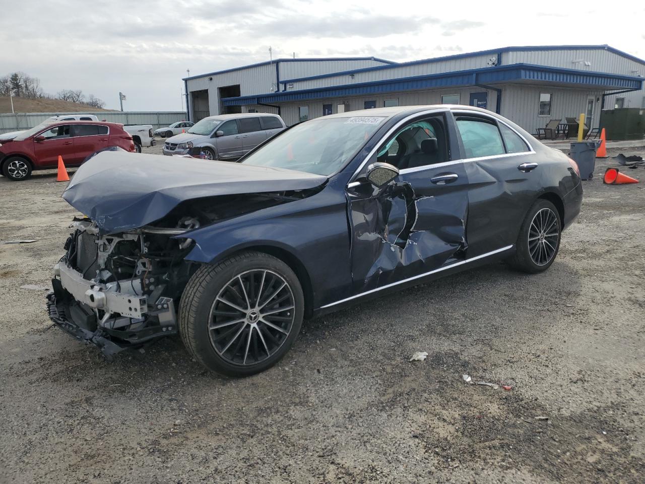 2019 Mercedes-Benz C-klasse VIN 55SWF8DB7KU307798 - Copart auction photo