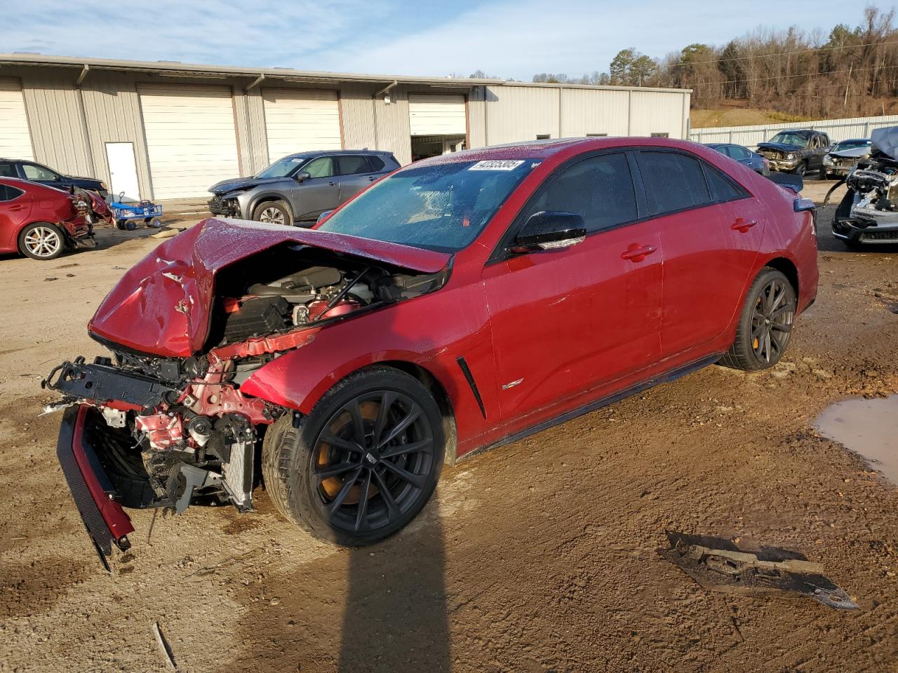 2022 Cadillac CT4-V VIN 1G6D75RP2N0410691 - Copart auction photo