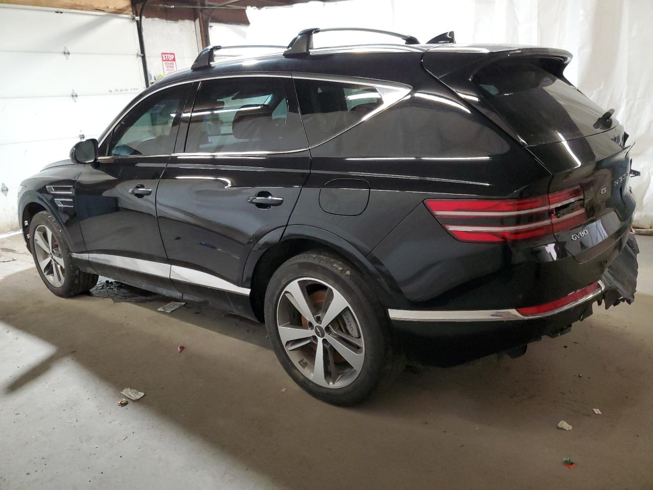 2023 Genesis Gv80 VIN KMUHCESC9PU142717 Copart auction photo, rear end damage thumbnail 2