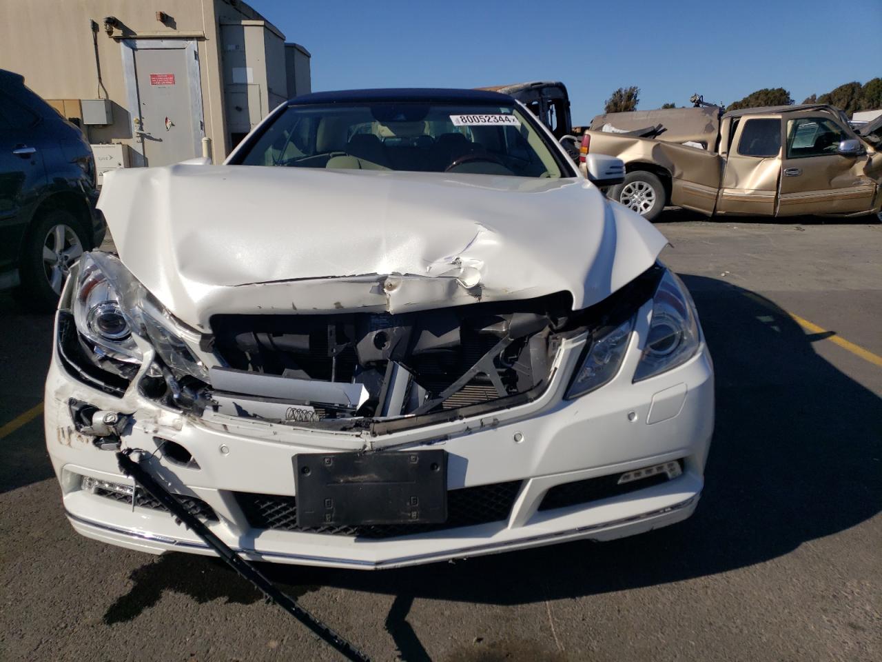 2011 Mercedes-Benz E-klasse VIN WDDKK5GF5BF094375 Copart auction photo, front end damage thumbnail 5