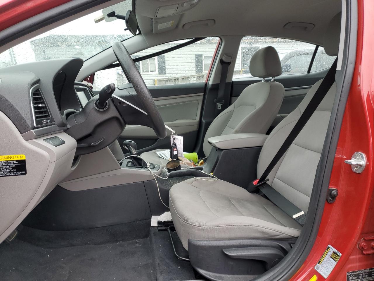 2017 Hyundai Elantra VIN 5NPD84LF5HH173058 Copart auction photo, side / rear end damage thumbnail 7