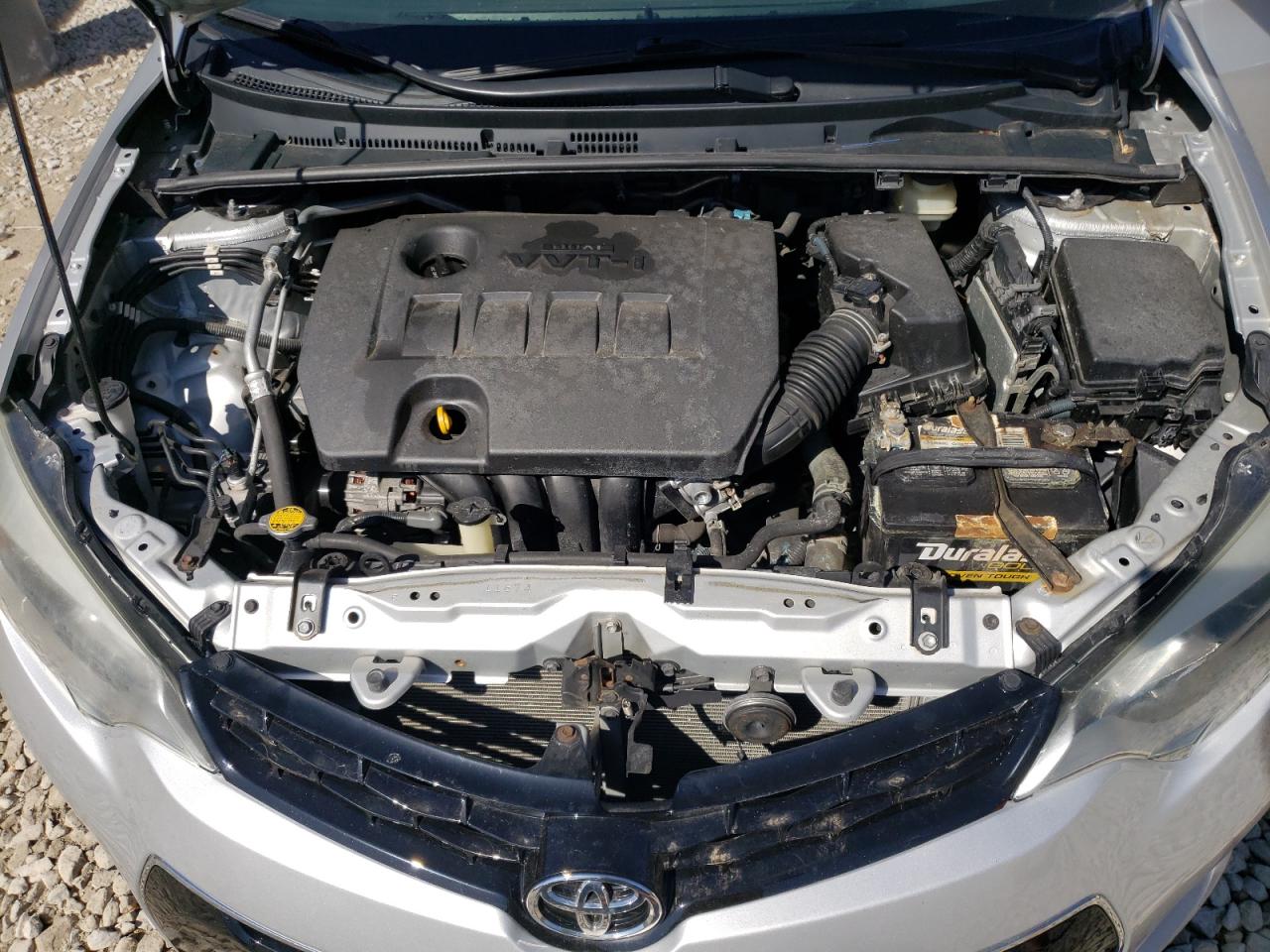 2016 Toyota Corolla VIN 5YFBURHE2GP437161 Copart auction photo, side / front end damage thumbnail 11